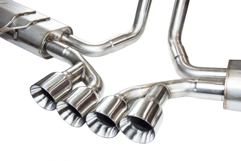 Chevrolet Corvette Performance Exhaust - Kooks Headers - Full 3in Axle-Back - Polished - `97-`04
